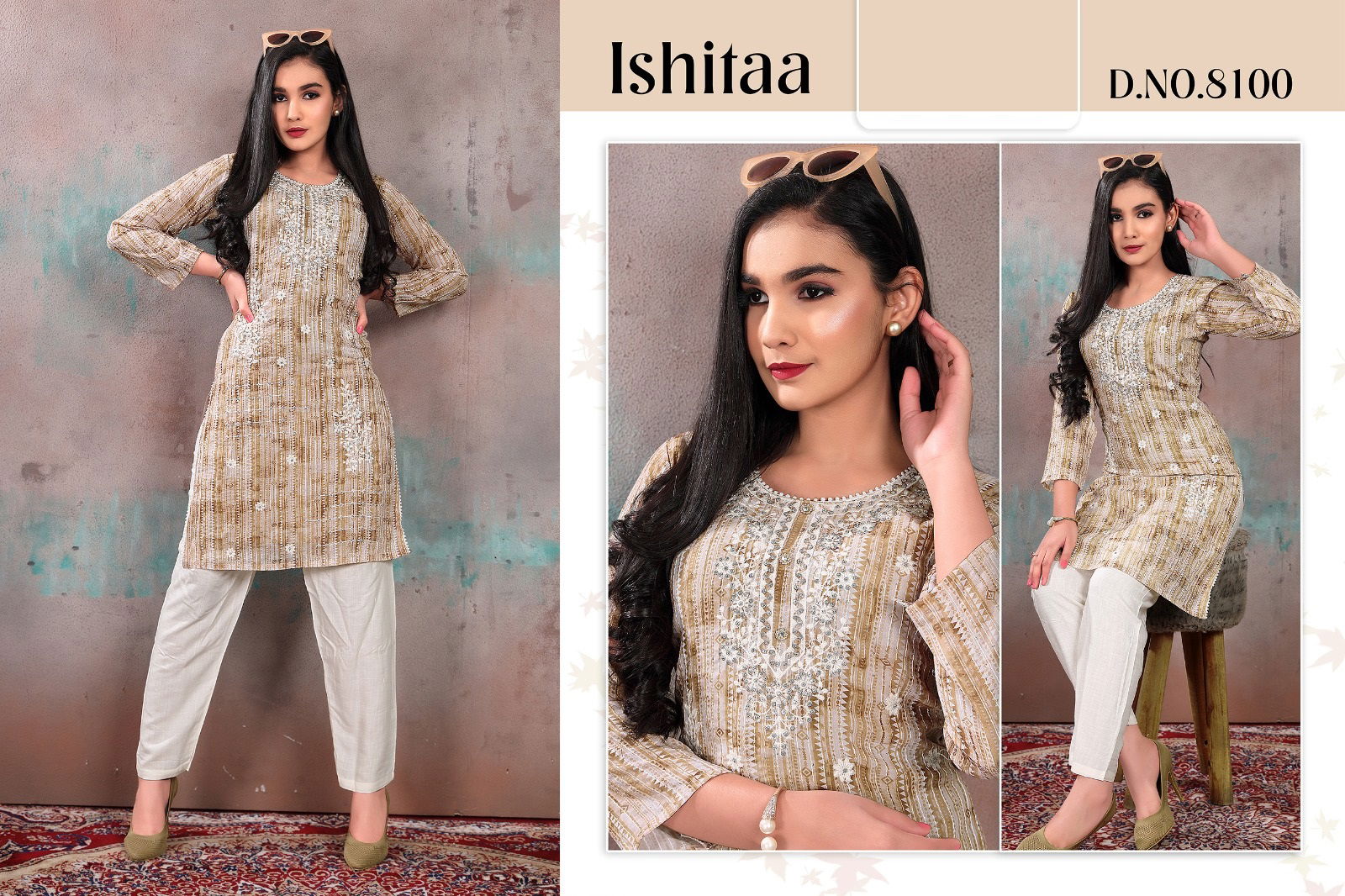 Ishitaa 8100 Kurti With Bottom Catalog
